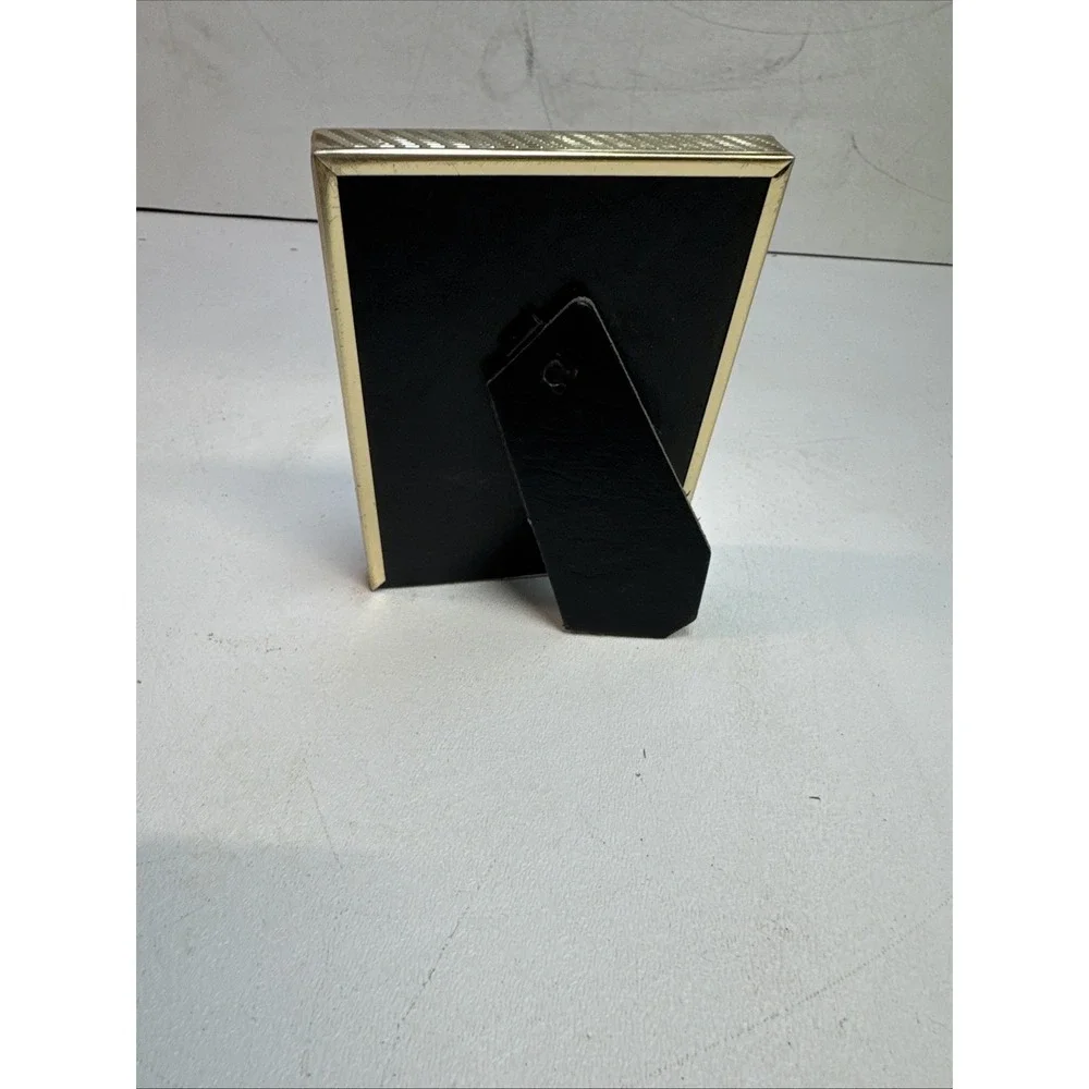 Vintage brass small picture frame